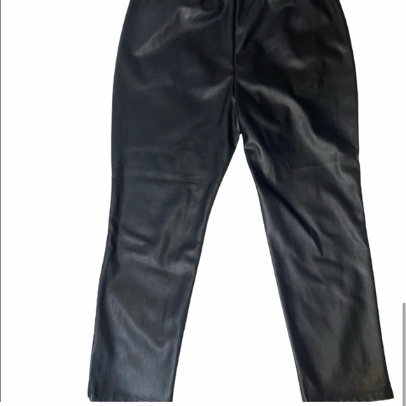 Marc New York Faux Leather Black Pants - Picture 5 of 5